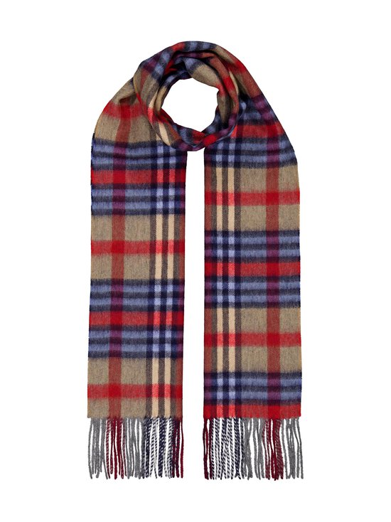 Stockholm Kravatt - Check Wool Cashmere -kaulaliina 30 x 190 cm - 1BEIGE | Stockmann - photo 1