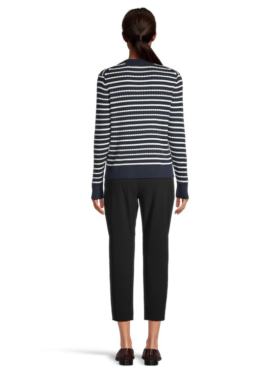 Tommy Hilfiger - Kudum Cable Fine - 0BB DARK NIGHT NAVY/IVORY SILK STP | Stockmann - photo 3