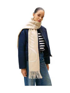 Tommy Hilfiger - Script Logo šalle - RBT SANDALWOOD Tommy Hilfiger - Script Logo šalle - RBT SANDALWOOD | Stockmann