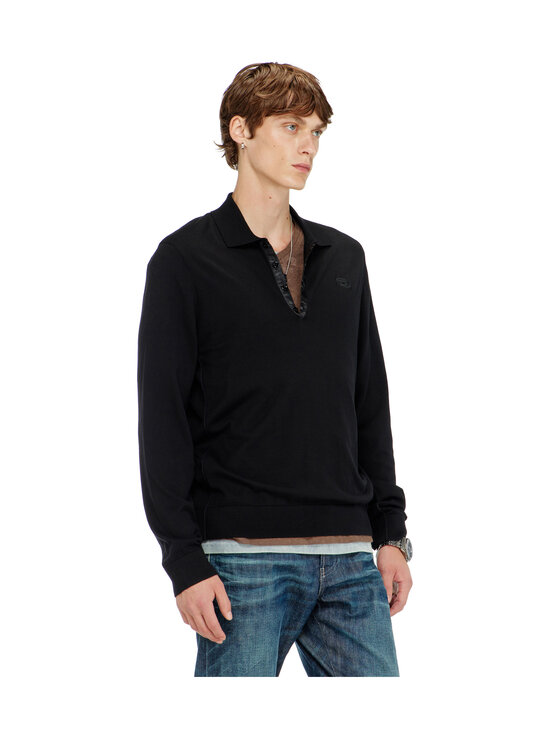 Diesel - K-Vilnius-pikeeneule - A24180 0AGCF 9XX BLACK BLACK BLACK | Stockmann - photo 2