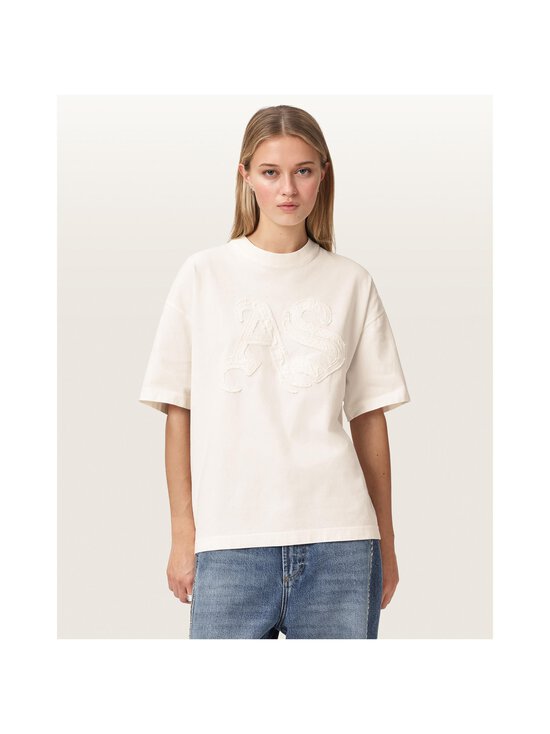 Allsaints - Snarl Etta t-paita - MALLOW WHITE | Stockmann - photo 4