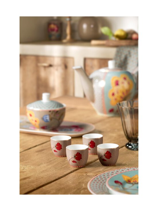 PIP Studio - Blooming Tales Fantasy -munakuppi 4,7 cm - KHAKI | Stockmann - photo 4