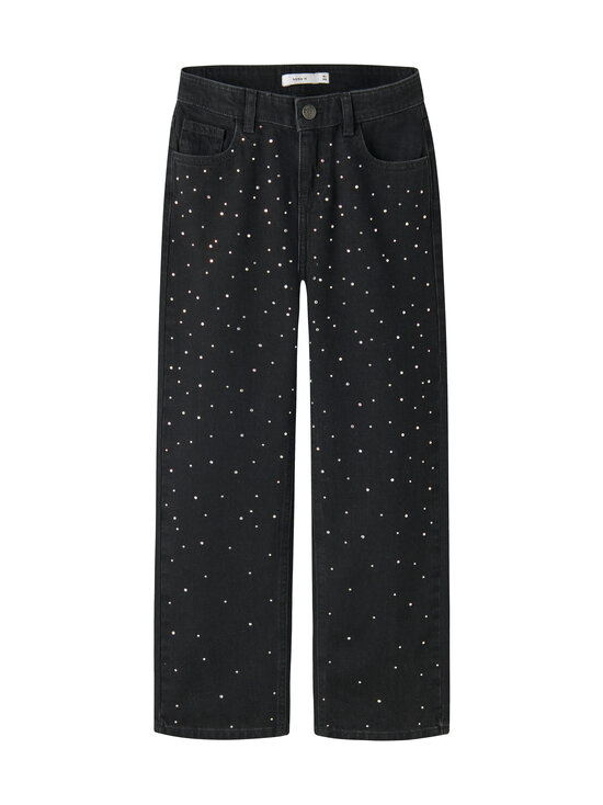 Name It - NkfRose Rhinestone džinsi - BLACK DENIM DETAIL:RHINESTONES | Stockmann - photo 1