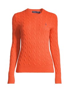 Polo Ralph Lauren - Julianna-palmikkoneulepusero - ALLOY ORANGE | Stockmann