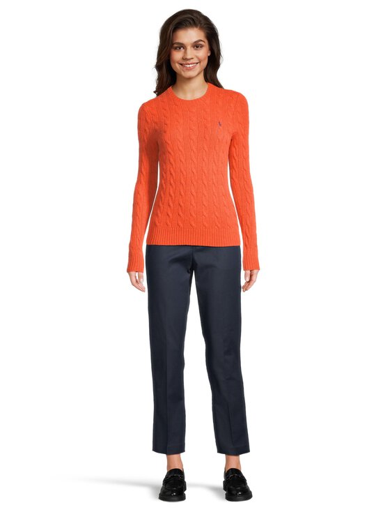 Polo Ralph Lauren - Julianna-palmikkoneulepusero - ALLOY ORANGE - photo 2 Polo Ralph Lauren - Julianna-palmikkoneulepusero - ALLOY ORANGE | Stockmann - photo 2