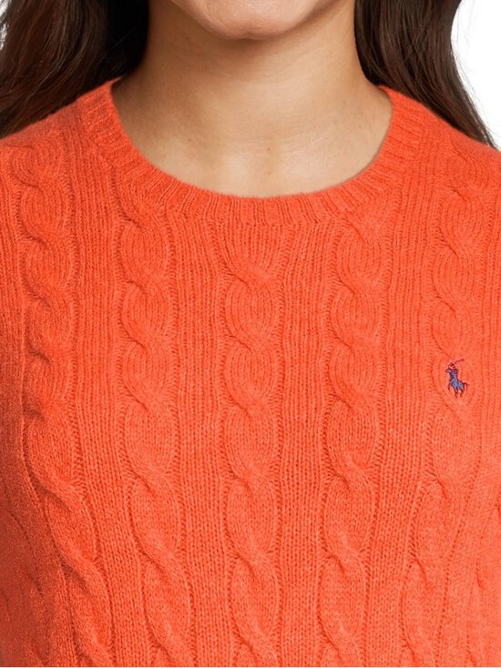 Polo Ralph Lauren - Julianna-palmikkoneulepusero - ALLOY ORANGE - photo 4 Polo Ralph Lauren - Julianna-palmikkoneulepusero - ALLOY ORANGE | Stockmann - photo 4