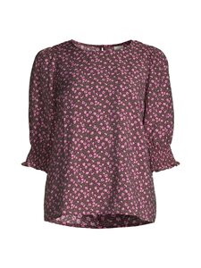 NOOM - Pluus Holly - WINE FLOWER PRINT | Stockmann