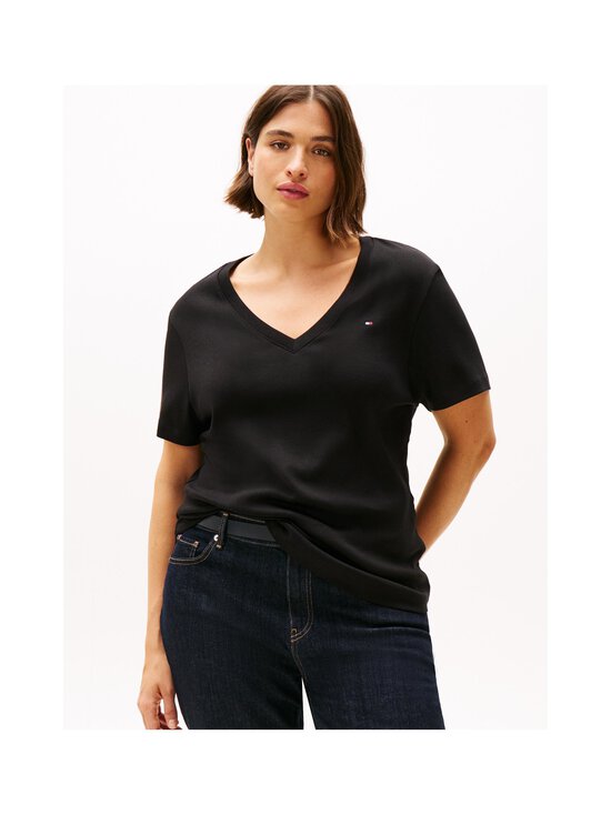 Tommy Hilfiger Curve - Slim Cody T-krekls - BDS BLACK - photo 5 Tommy Hilfiger Curve - Slim Cody T-krekls - BDS BLACK | Stockmann - photo 5