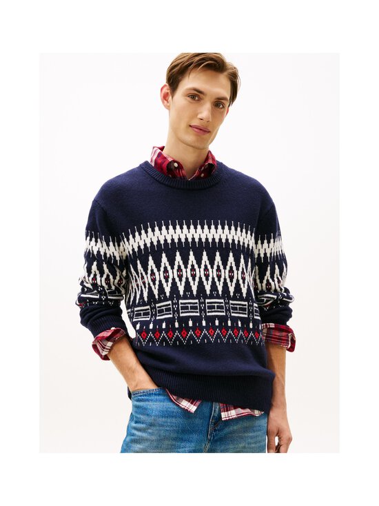 Tommy Hilfiger - Placed Fairisle džemperis - 0A4 DESERT SKY/IVORY PETAL | Stockmann - photo 2