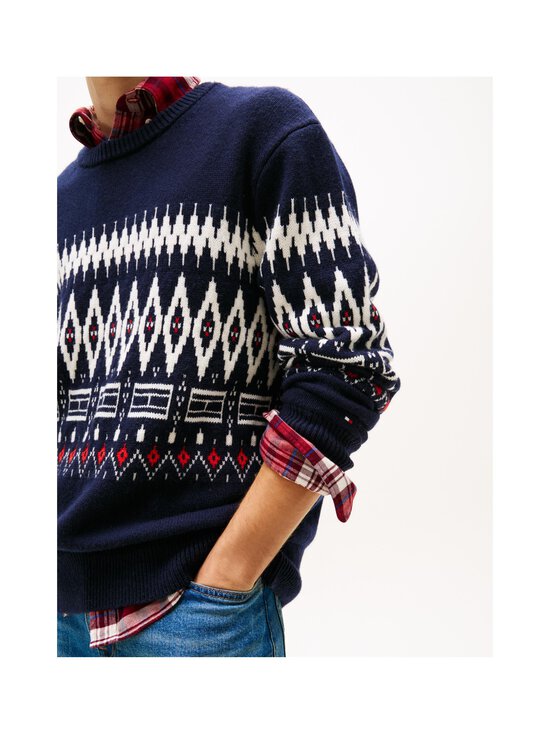 Tommy Hilfiger - Placed Fairisle džemperis - 0A4 DESERT SKY/IVORY PETAL | Stockmann - photo 5