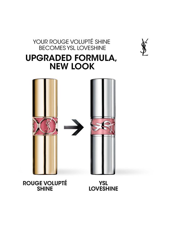 Yves Saint Laurent - YSL LOVESHINE Lipstick -huulipuna - 203 BLUSHED MALLOW | Stockmann - photo 2
