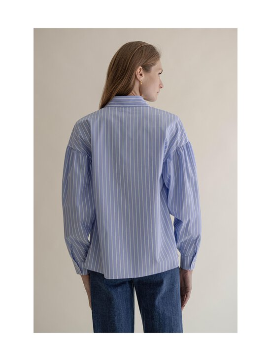 Gauhar Helsinki - Tania Pinstripe -paitapusero - BLUE | Stockmann - photo 2