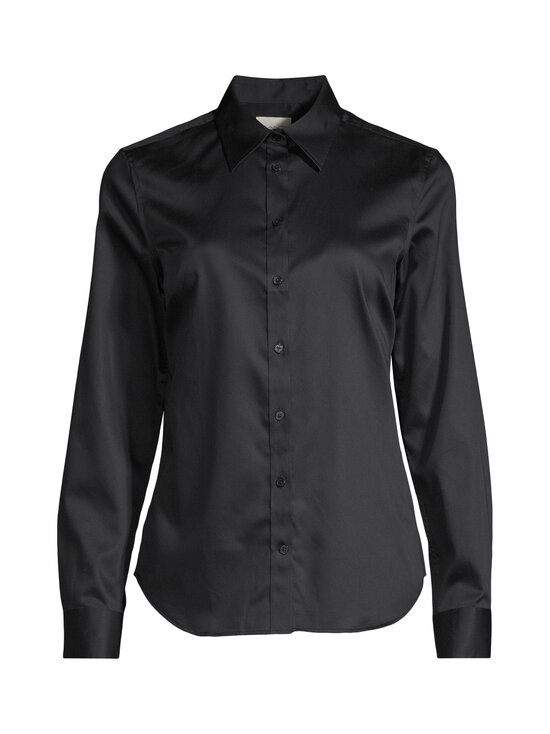 GANT - Slim Sateen -paita - 5 BLACK | Stockmann - photo 1
