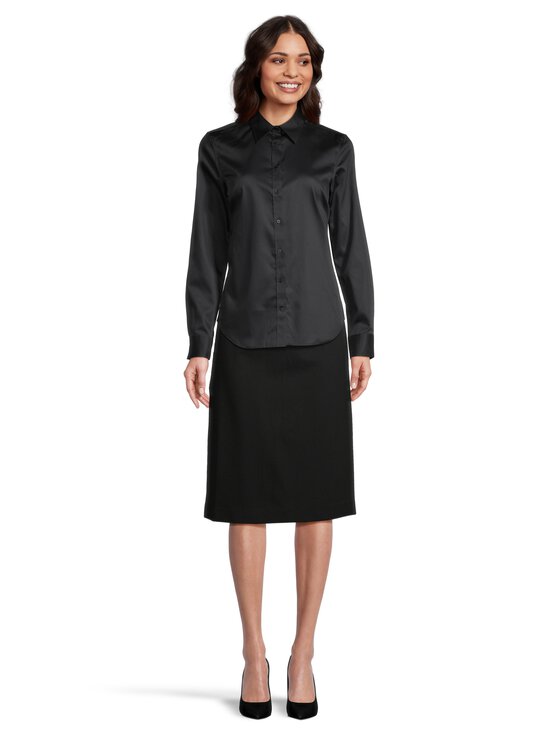 GANT - Slim Sateen -paita - 5 BLACK | Stockmann - photo 2