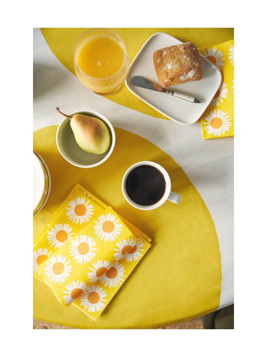 Marimekko - Auringonkukka papīra salvetes 20 gab. - YELLOW - photo 5 Marimekko - Auringonkukka papīra salvetes 20 gab. - YELLOW | Stockmann - photo 5
