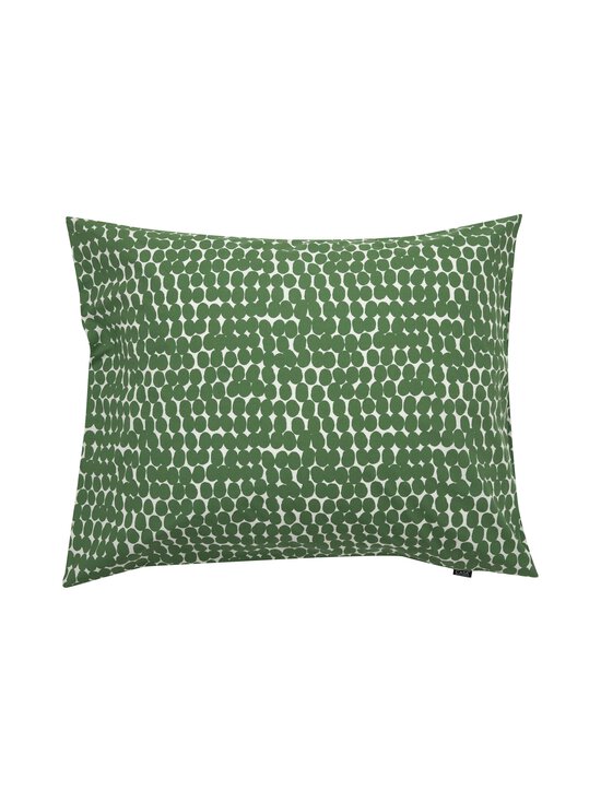 Casa Stockmann - Rivi-perkaalityynyliina - GREEN/SOFT WHITE COMBO | Stockmann - photo 1