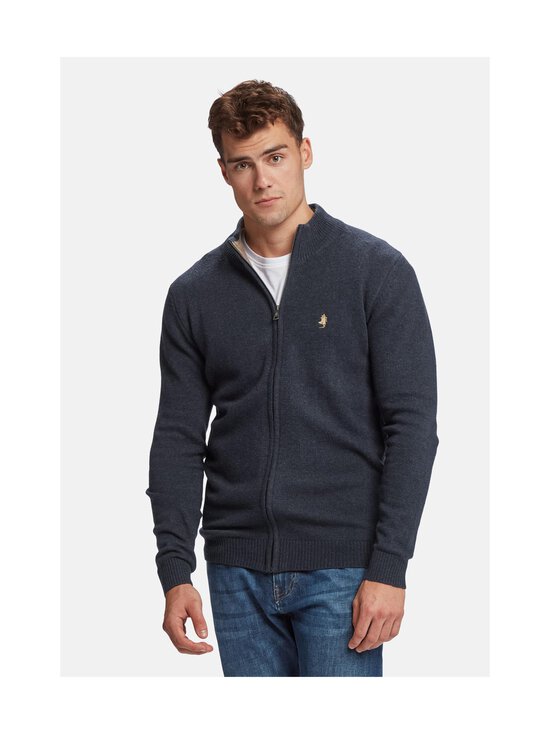MCS - Alfie Regular Zip -neuletakki - NAVY | Stockmann - photo 3
