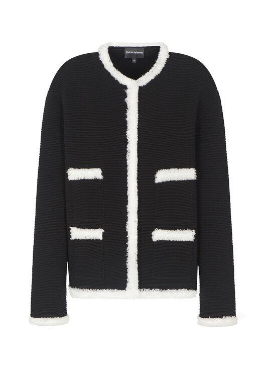 Emporio Armani - Neuletakki - MC006 BLACK/WHITE - photo 1 Emporio Armani - Neuletakki - MC006 BLACK/WHITE | Stockmann - photo 1