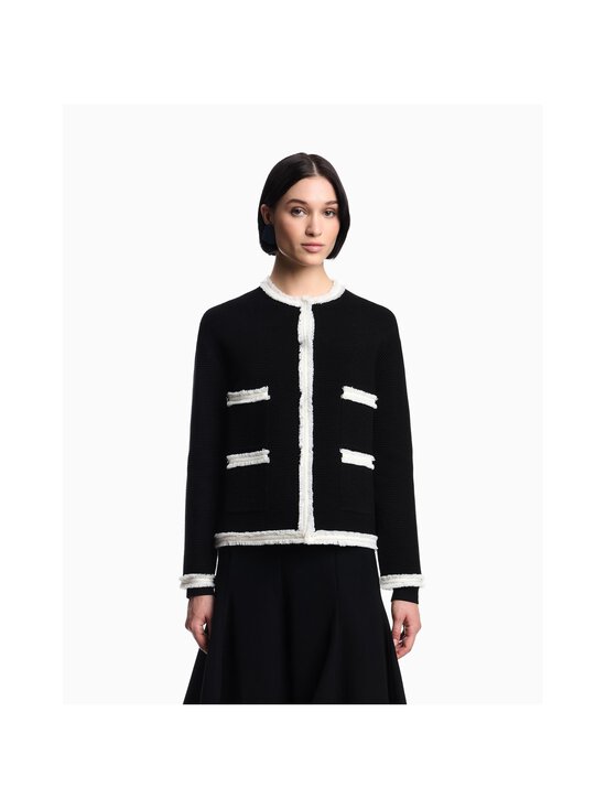 Emporio Armani - Neuletakki - MC006 BLACK/WHITE - photo 3 Emporio Armani - Neuletakki - MC006 BLACK/WHITE | Stockmann - photo 3