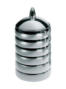 Alessi - Kalistò 2 storage jar 1.14 l - RUOSTUMATON TERÄS Alessi - Kalistò 2 storage jar 1.14 l - RUOSTUMATON TERÄS | Stockmann