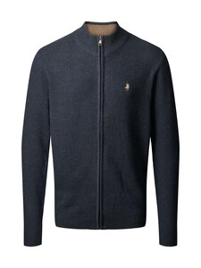 MCS - Alfie Regular Zip -neuletakki - NAVY | Stockmann
