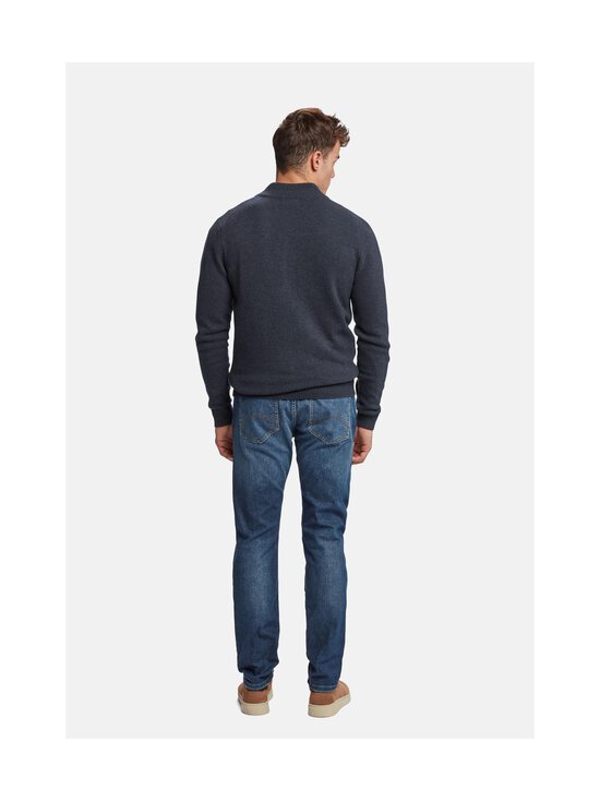 MCS - Alfie Regular Zip -neuletakki - NAVY | Stockmann - photo 7