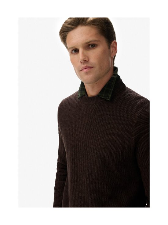 Superdry - Kudum Cotton Texture - UF9 DARK BROWN/BLACK | Stockmann - photo 4