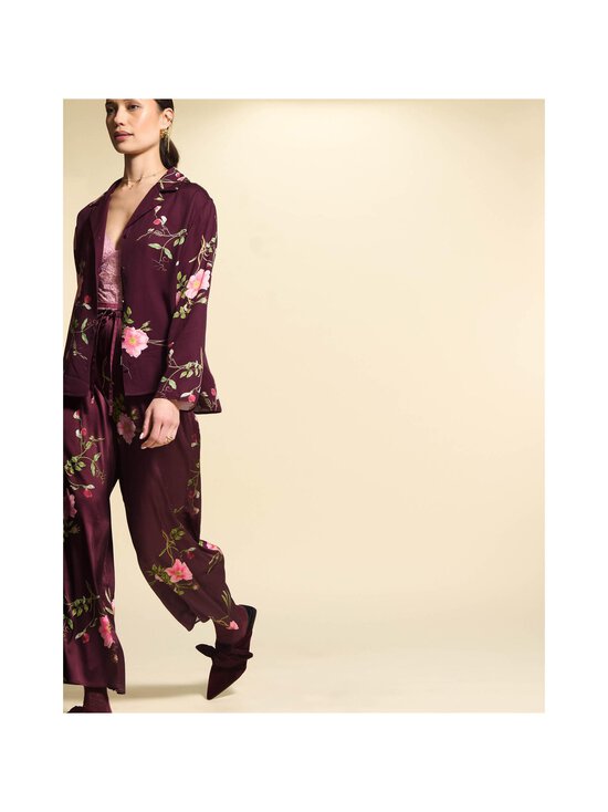 Essenza - Ida Maren -pyjamahousut - MAUVE WINE | Stockmann - photo 7