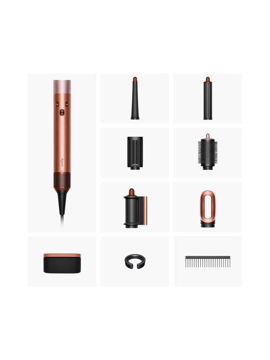 Dyson - Airwrap id™ Straight+Wavy -muotoilulaite - AMBER SILK/ PINK CHAMPAGNE | Stockmann - photo 9