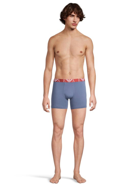 Emporio Armani - Bokserid, 3 tk - MB140 ARMANI BLU/VIN INDI/ - photo 5 Emporio Armani - Bokserid, 3 tk - MB140 ARMANI BLU/VIN INDI/ | Stockmann - photo 5