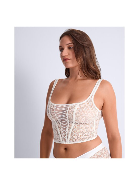 Aubade - Secret Memories Bustier -korsettitoppi - IVORY | Stockmann - photo 7