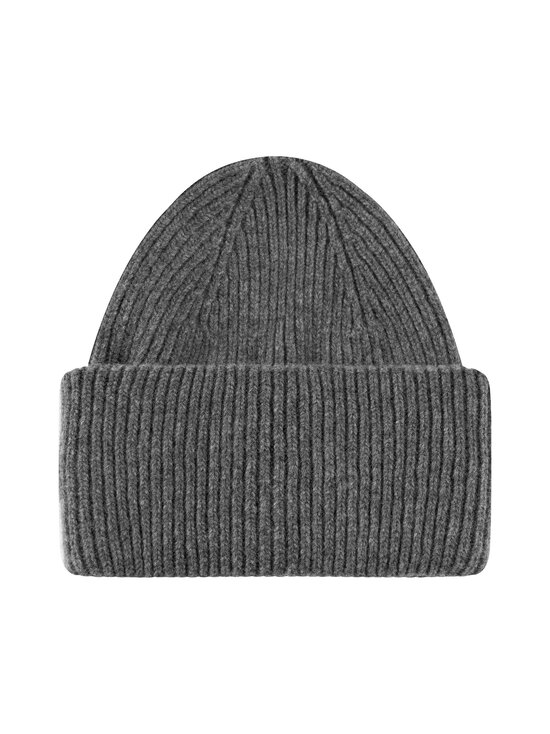 Knowledge Cotton Apparel - Villane müts Big - 1073 DARK GREY MELANGE | Stockmann - photo 2