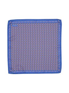 Eton - Ananas Twill -silkkitaskuliina - 90 BLUE | Stockmann