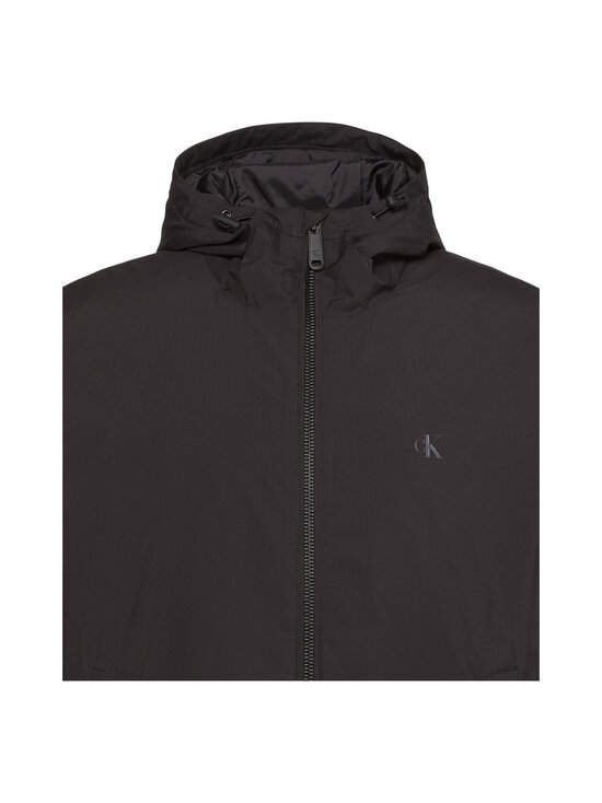 Calvin Klein Jeans - Ripstop Harrington -hupullinen kevyttakki - UB1 BLACK | Stockmann - photo 3