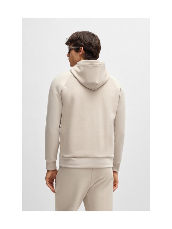 BOSS - Saggy Rib -hupullinen collegetakki - 284 OPEN BEIGE - photo 3 BOSS - Saggy Rib -hupullinen collegetakki - 284 OPEN BEIGE | Stockmann - photo 3