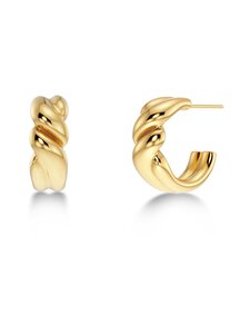 Edblad - Twist S -korvakorut - GOLD | Stockmann