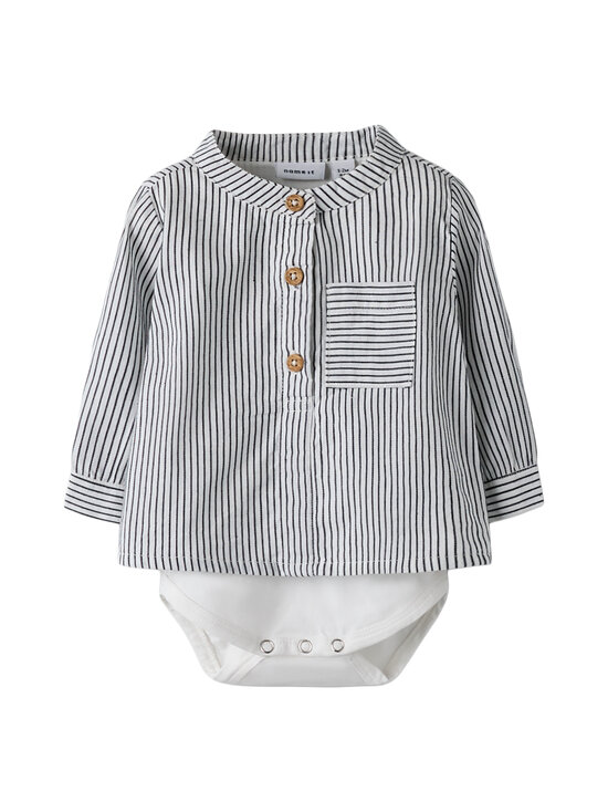 Name It - NbmFar-body - CLOUD DANCER STRIPES:NAVY BLAZER | Stockmann - photo 1