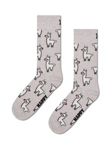 Happy Socks - Sokid Llama - 9700 GREY | Stockmann