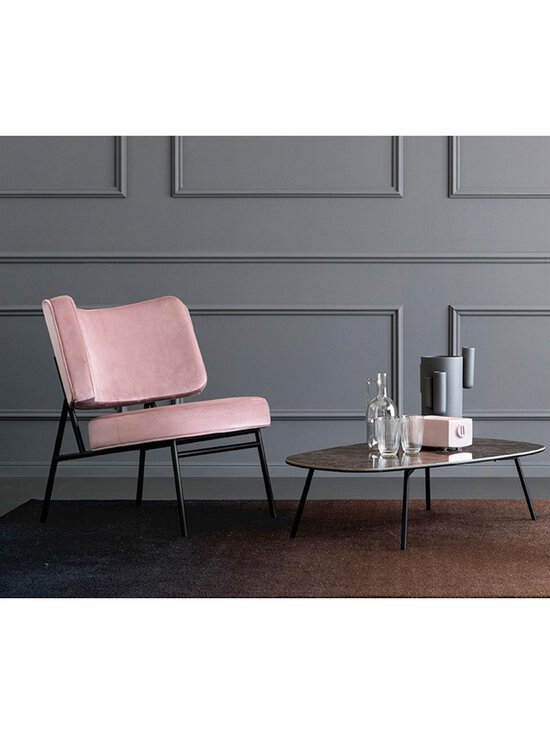 Calligaris - Coco-nojatuoli punainen sametti/messinki - BEIGE | Stockmann - photo 3