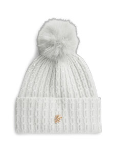 Tommy Hilfiger - Script Pom -palmikkoneulepipo - PSU LIGHT CAST | Stockmann