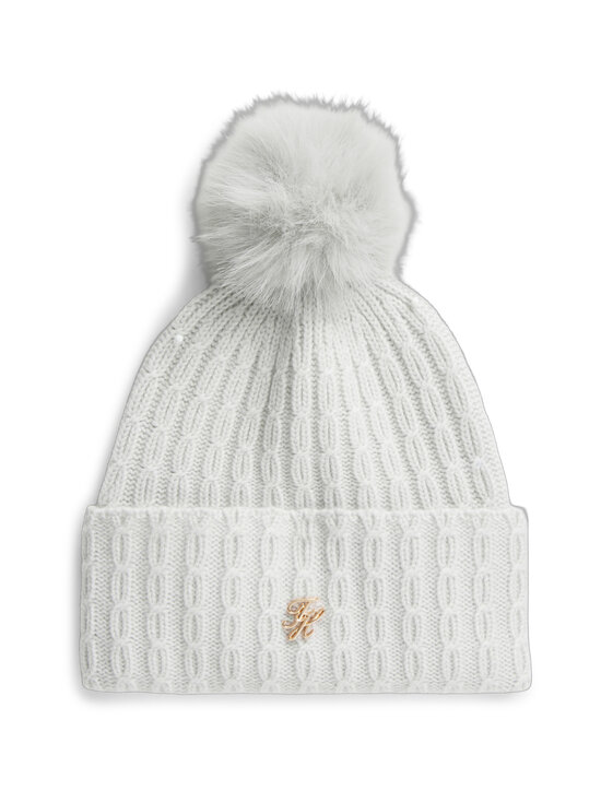 Tommy Hilfiger - Script Pom -palmikkoneulepipo - PSU LIGHT CAST | Stockmann - photo 1