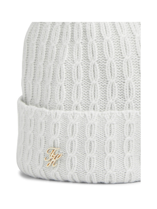 Tommy Hilfiger - Script Pom -palmikkoneulepipo - PSU LIGHT CAST | Stockmann - photo 3