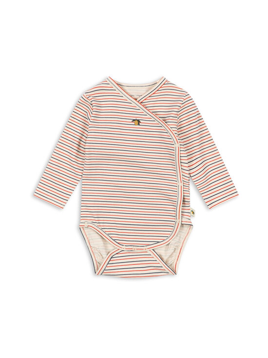 Konges Sløjd - Basic Long Sleeve Newborn -body - STRIPE TRICOLORE PETIT | Stockmann - photo 1