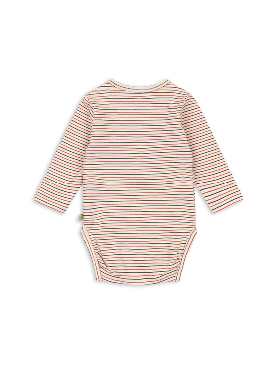 Konges Sløjd - Basic Long Sleeve Newborn -body - STRIPE TRICOLORE PETIT | Stockmann - photo 2