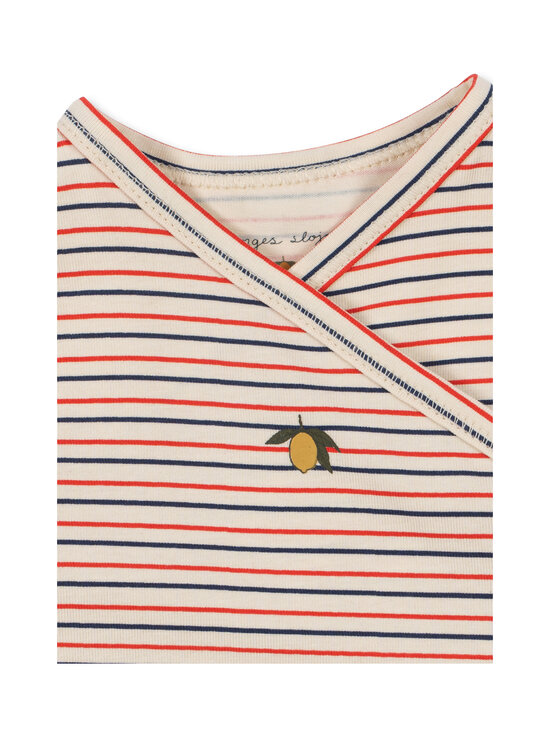 Konges Sløjd - Basic Long Sleeve Newborn -body - STRIPE TRICOLORE PETIT | Stockmann - photo 3