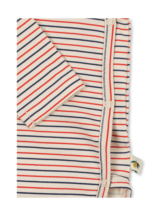 Konges Sløjd - Basic Long Sleeve Newborn -body - STRIPE TRICOLORE PETIT | Stockmann - photo 4
