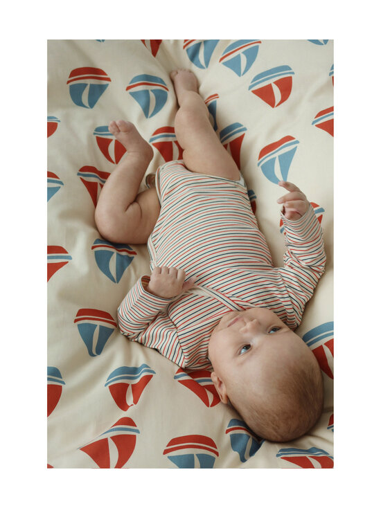 Konges Sløjd - Basic Long Sleeve Newborn -body - STRIPE TRICOLORE PETIT | Stockmann - photo 7