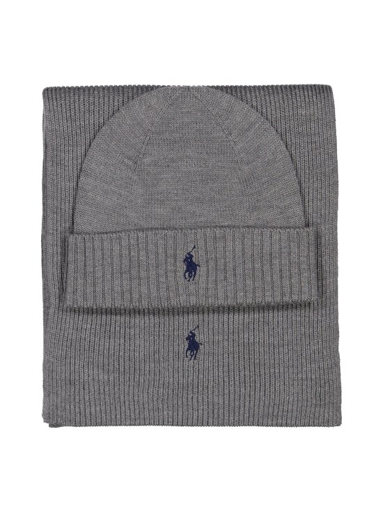 Polo Ralph Lauren - Villane kootud müts ja sall - 004 FAWN GREY HEATHER - photo 1 Polo Ralph Lauren - Villane kootud müts ja sall - 004 FAWN GREY HEATHER | Stockmann - photo 1