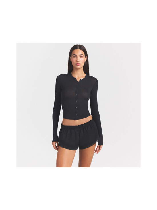 SKIMS - Sheer Modal adīta jaka - ONYX | Stockmann - photo 2