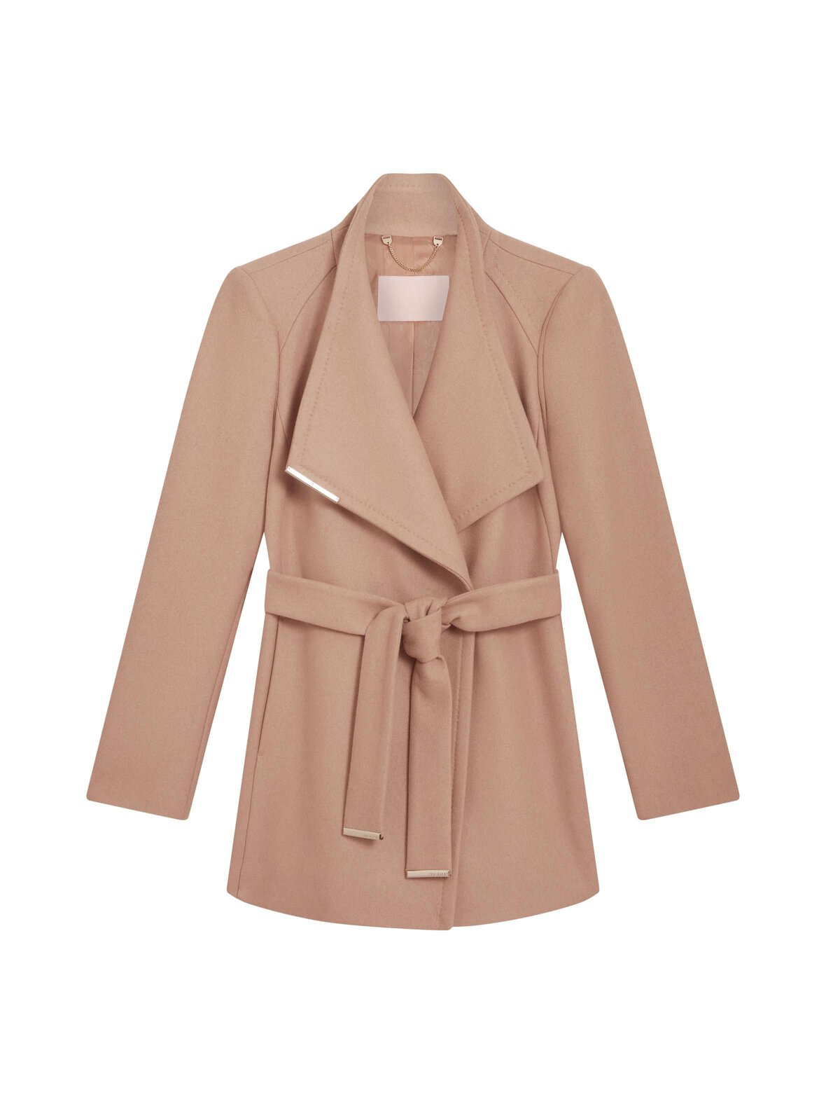 Rosess Belted Wrap -lyhyt villakangastakki